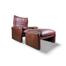 2x Cassina Maralunga Sessel +