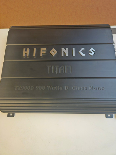 Hifonics tx900d mit - anleitung,