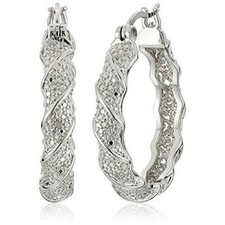 Earrings white gold - earrings,