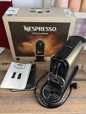 Nespresso De'Longhi Citiz Platinum EN220.T  Kapselmaschine Titan + Kapseln