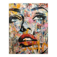 Vintage Pop Art Portrait
