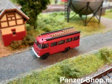 Robur LO 3000, Bus Feuerwehr, Spur TT, 1:120, Unbemalt, Fahrzeug, Neu