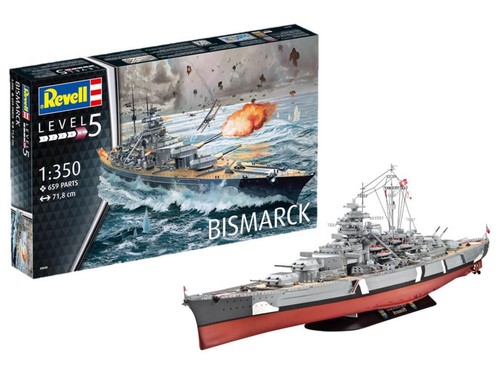 Revell 05040 bismarck 350 - 05040,