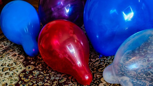 Used looner balloons - used,