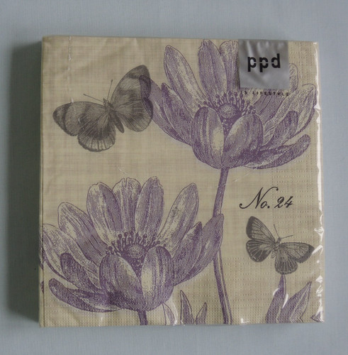 Servietten schmetterling - 20,