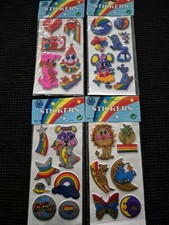 Puffy Glitter Sticker 80er