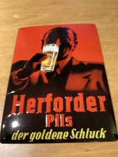 Werbeschild Blechschild Herforder  Pils