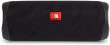 JBL Flip 5 Tragbarer Bluetooth-Lautsprecher - Schwarz
