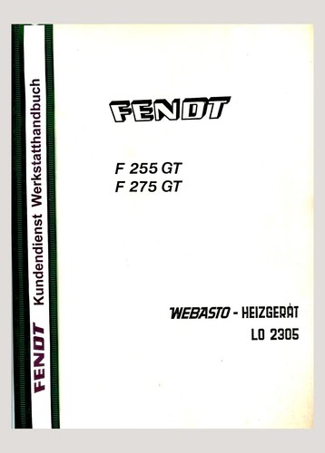 Fendt geräteträger 255 gt - geräteträger, f