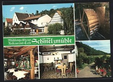 Ansichtskarte Lollar, Restaurant-Café Schmelzmühle 