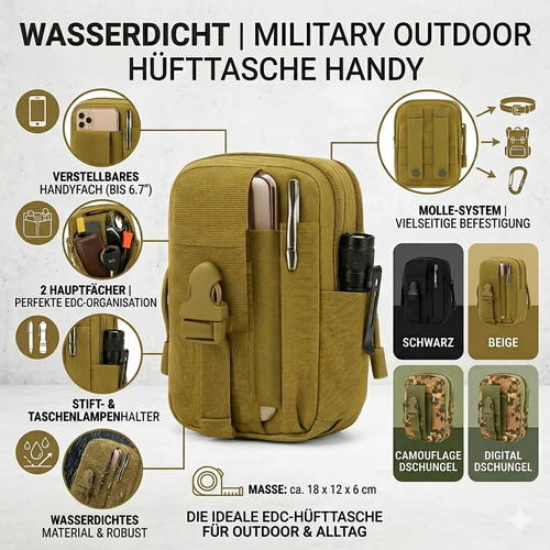 Taktische gürteltasche - taktische,
