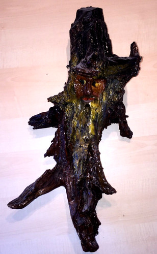 Altes wurzelwandbild wurzel - altes, wurzelwandbild-wurzel