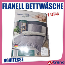 NOVITESSE Flanell-Bettwäsche