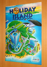 Holiday Island Video game Rare Old Advertising Small Poster Promo Ad Print 
