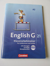 Cornelsen English G 21 A2 Klassenarbeitstrainer mit Audio-CD und Lösungen