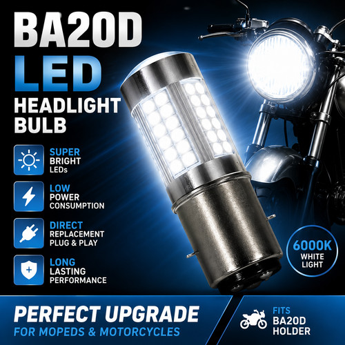 12v ba20d led scheinwerfer - 12v, h6