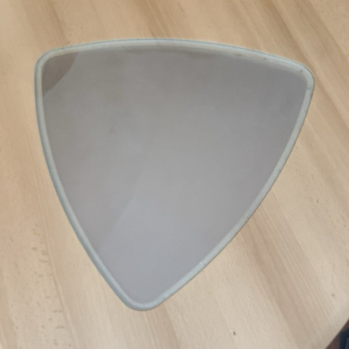 Dreieck couchtisch holzoptik - couchtisch,