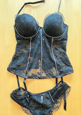 80B Dessous Damen, Corsage und Slip, Intimissimi, neu und ungetragen