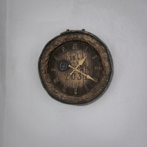 Wanduhr antik stil holzoptik - antik-stil,