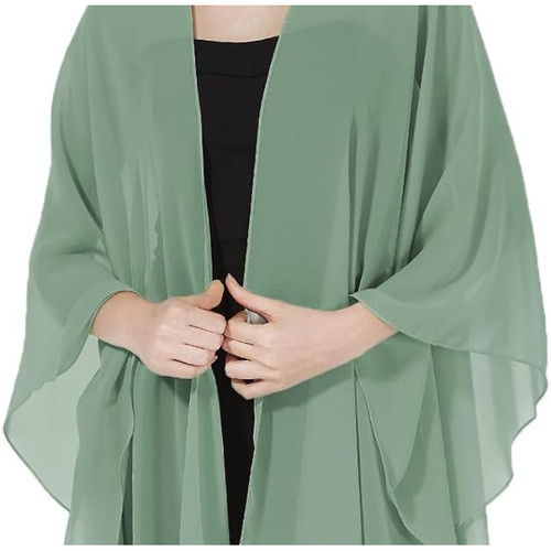 Chiffon stola damen elegant - chiffon,
