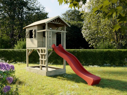 Stelzenhaus tree hut mit - tree,