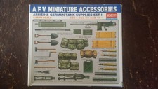 Panzerzubehör dt. und US  1/35  Academy Sammlungsauflösung