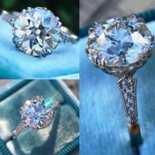 Massiver 14k weißgold 20ct - massiver,