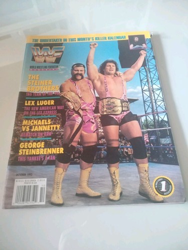 Wwf wwe magazin - oktober, 1993