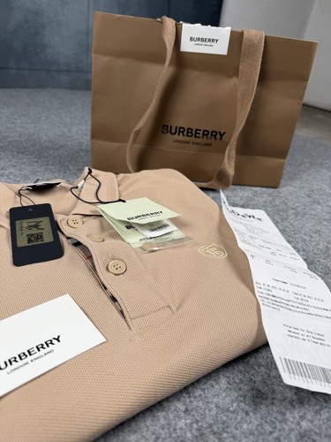 Burberry poloshirt pique m - poloshirt,