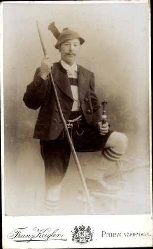 Foto mann bayerischer - mann,