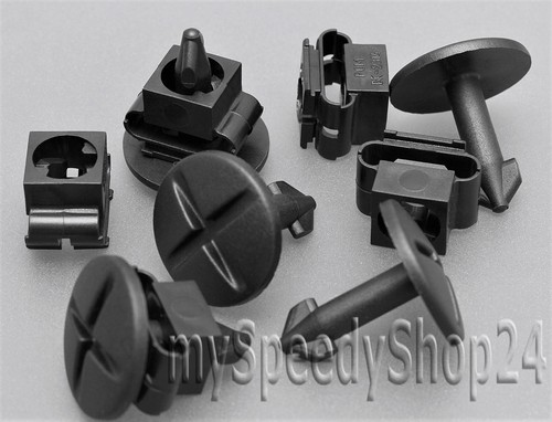 10x halteclips schrauben - halteclips,