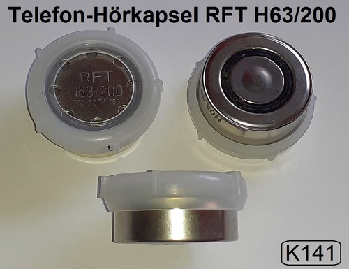 Rft hörkapsel h63 - rft, h63/200