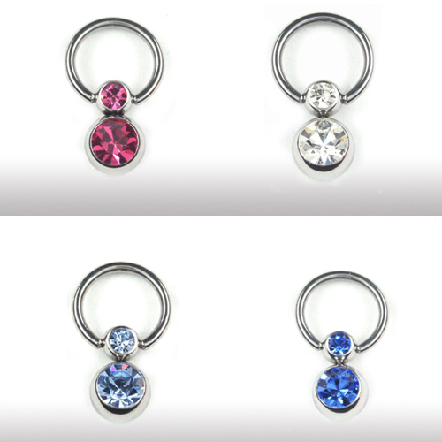 Glitzer intim piercing - intim,
