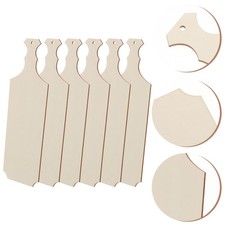 6pcs hölzernen Einfaches