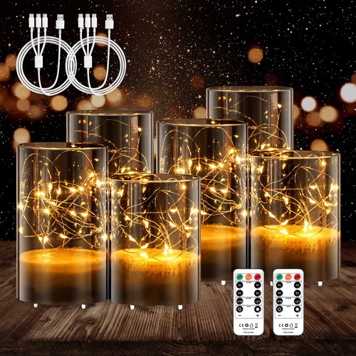 Flammenlose dimmbar led - 6x,