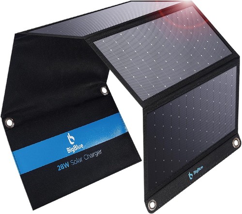Bigblue usb 28w solar - usb,