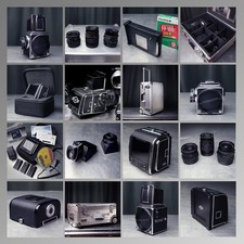 Hasselblad 500 CM + Digital Back + 3 Objektive + 3 Sucher + Polaroid + Trolley
