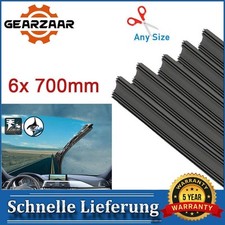 6x Scheibenwischer Ersatzgummi