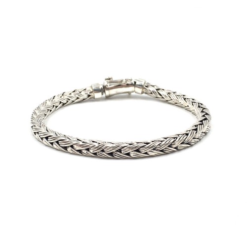 925 silber armband 19cm - silber,
