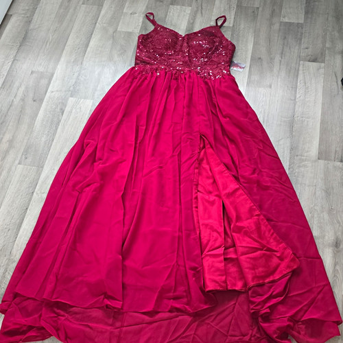 Damen abendkleid lang rot - damen,
