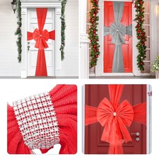 Weihnachten Haustür Schleife