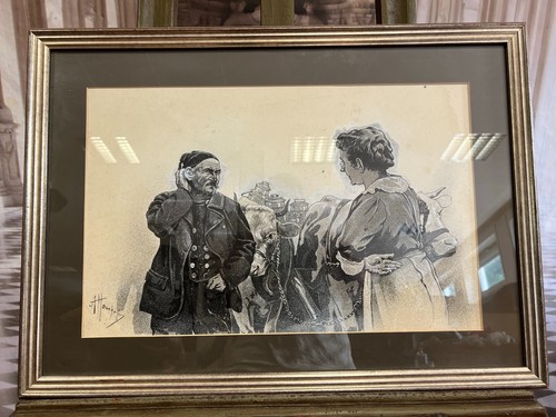 Alfred haushofer grisaille - alfred,