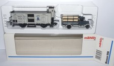 Märklin H0 48096 ++ Museumswagen 1996 Papierfabrik Salach mit LKW OVP ++ #B1_92