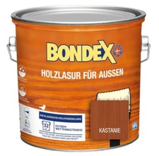 Bondex Holzlasur für Aussen BEULE Farb- & Größenwahl Holzschutz Lasur