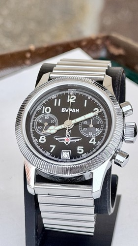 Buran chronograph russisch - chronograph,