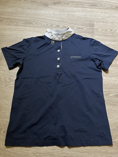Animo turnierbluse blau mit - animo,