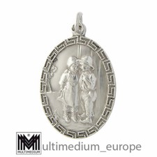 Jugendstil Silber Anhänger