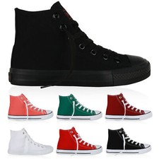 Damen Herren High Top Sneakers
