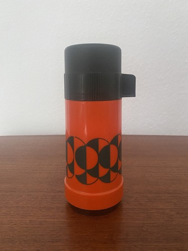 Thermoskanne 70er jahre orange - 70er,