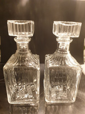 2 Cognac Whiskey Rum Karaffen